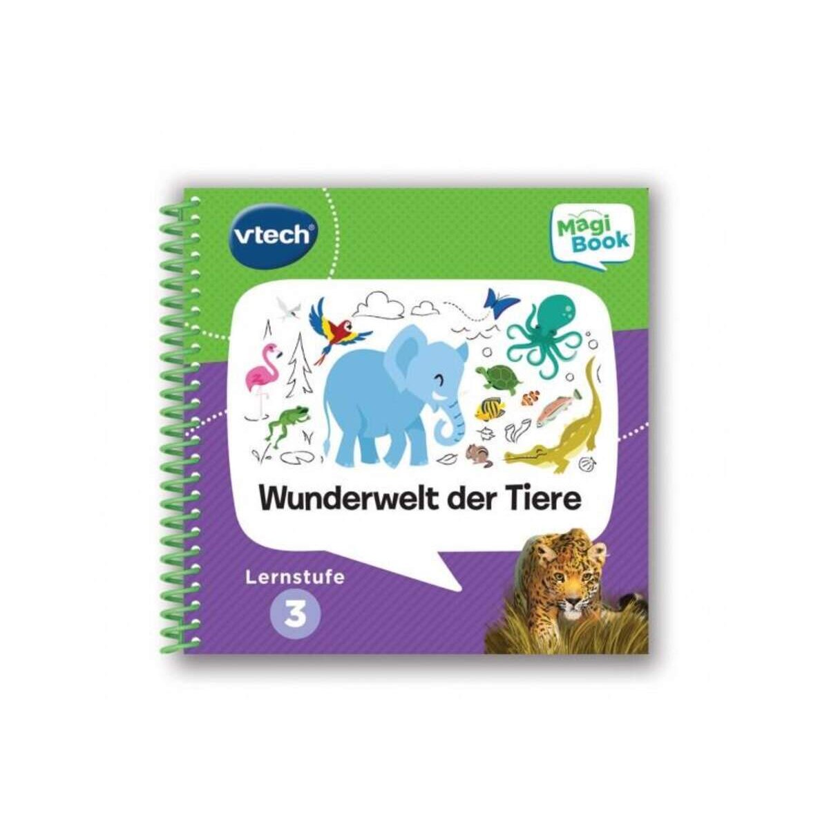 VTech MagiBook Lernstufe 3 - Wunderwelt der Tiere