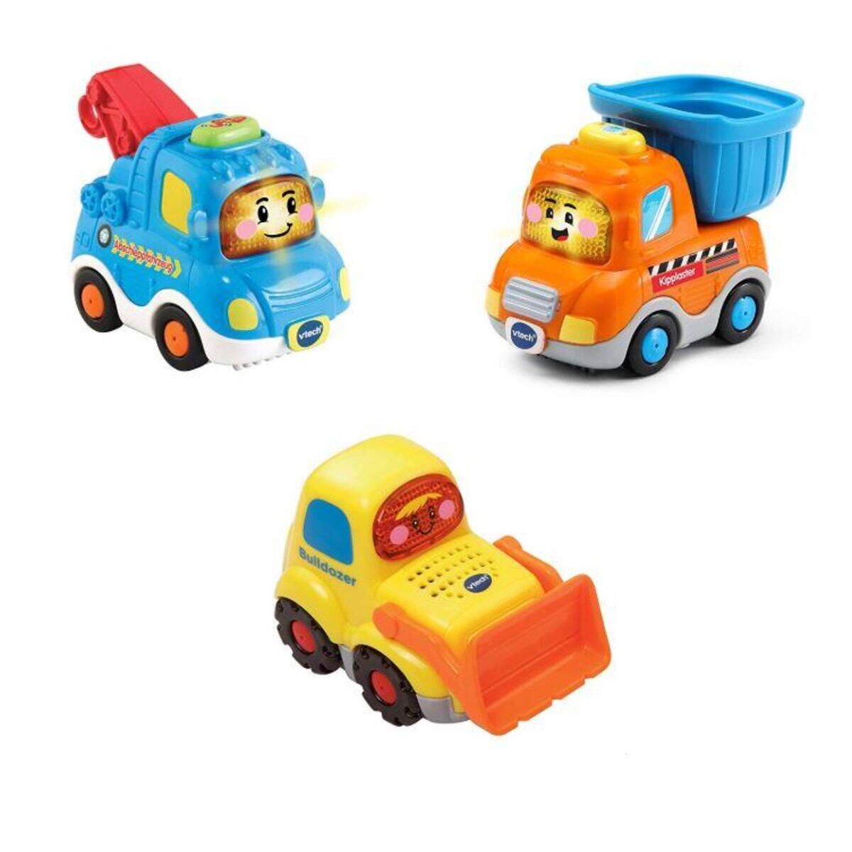 Vtech Tut Tut Baby Flitzer Baustellenfahrzeuge, 3er Set