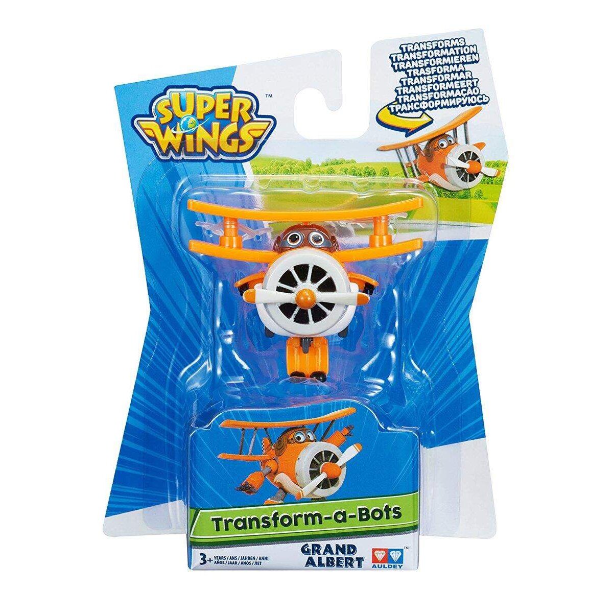 Waiky Super Wings Transform-a-Bots Albert