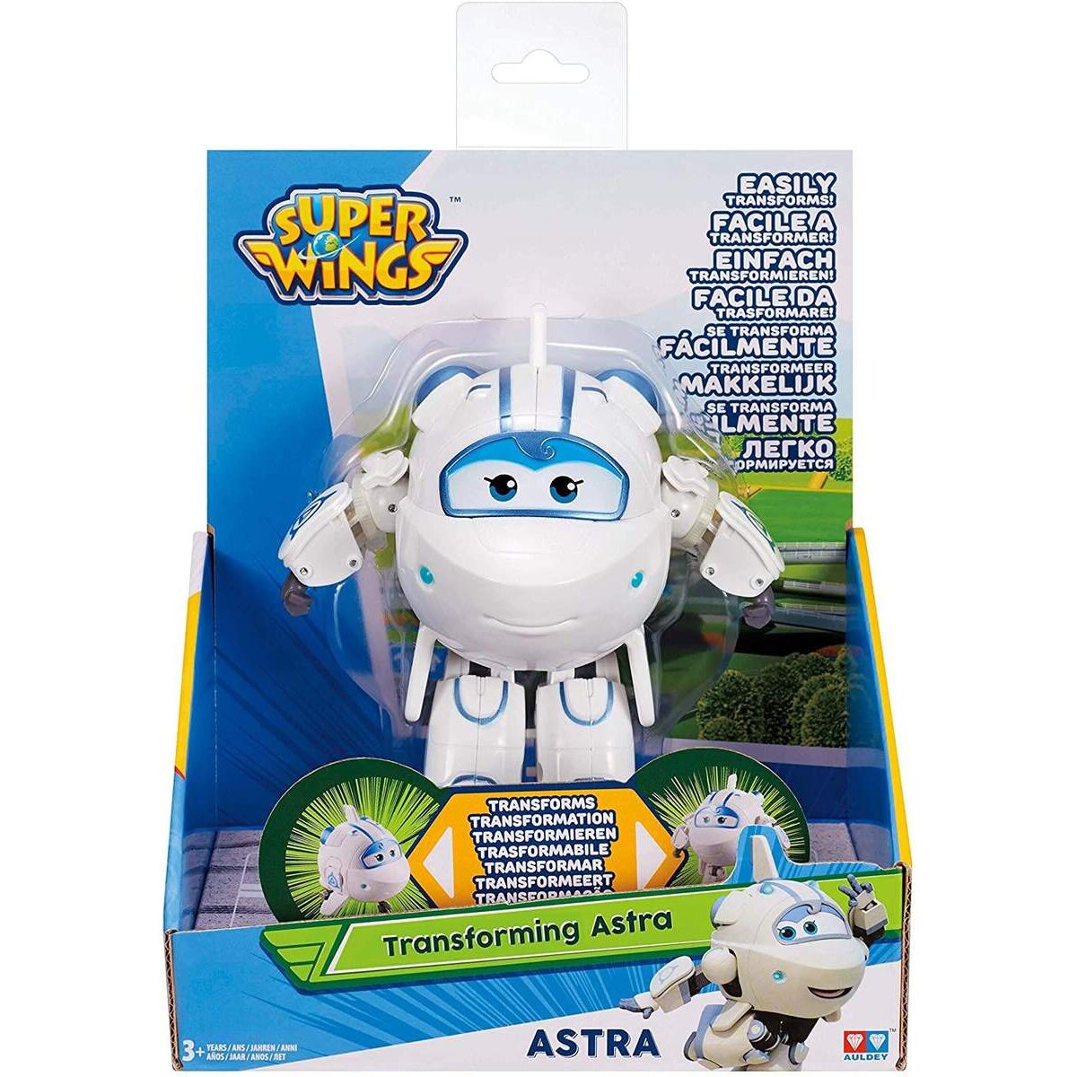Waiky Super Wings Transforming Astra, 12 cm
