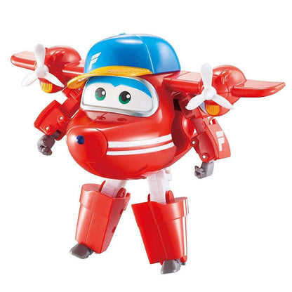 Waiky Super Wings Transforming Flip, 12 cm