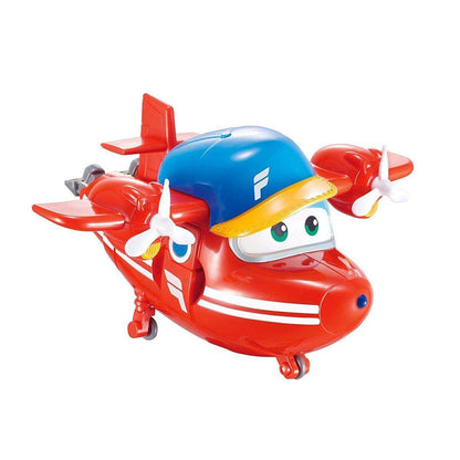 Waiky Super Wings Transforming Flip, 12 cm