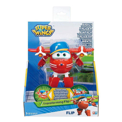 Waiky Super Wings Transforming Flip, 12 cm