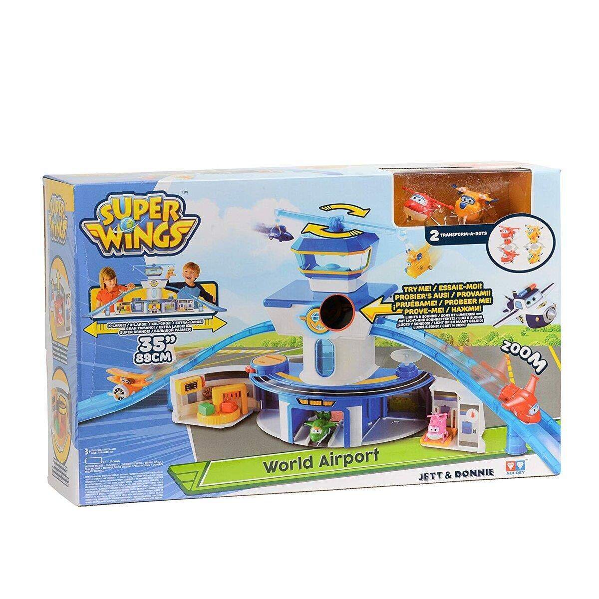 Waiky Super Wings World Airport Playset