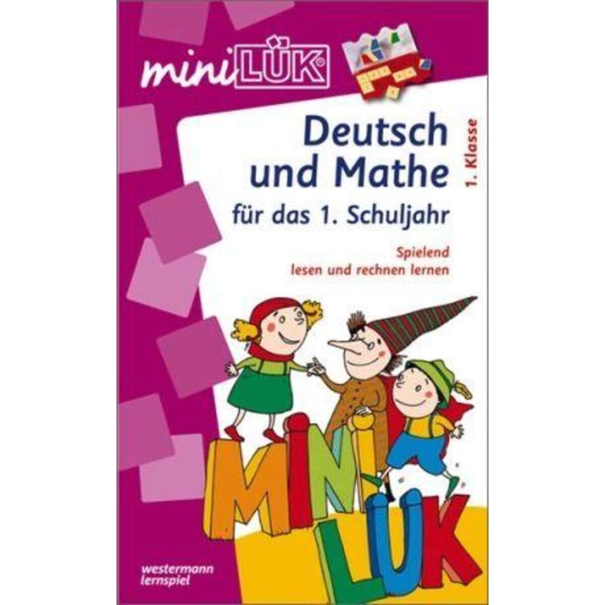 Westermann mini LÜK-Set Deutsch und Mathe 1.Klasse