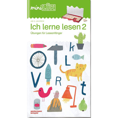 Westermann miniLÜK - Vorschule/1./2. Klasse Deutsch: Ich lerne lesen 2