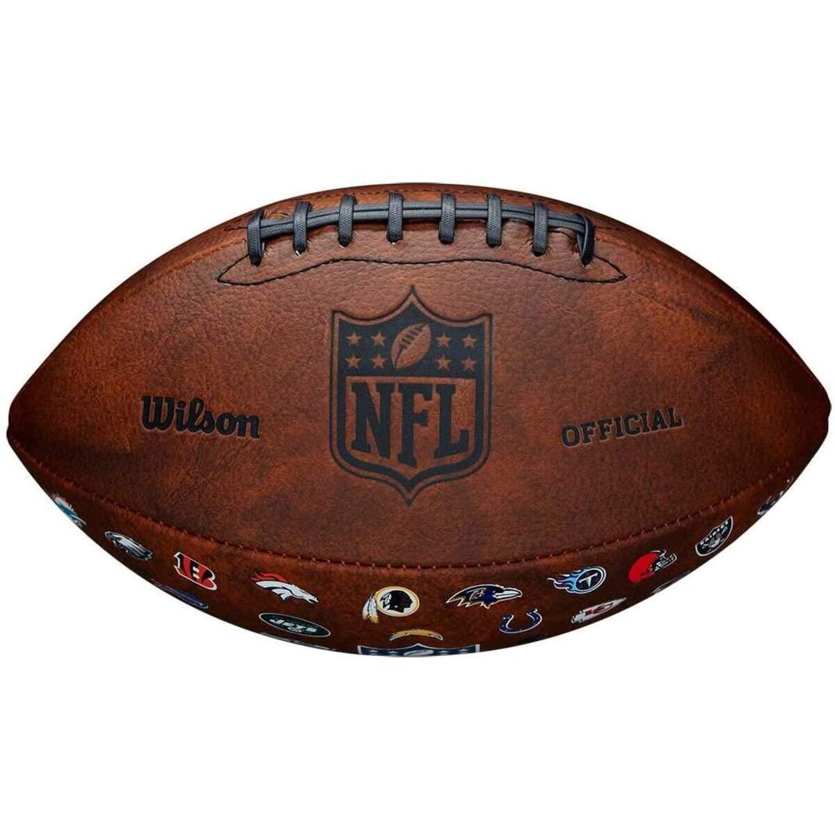 Wilson NFL Off Throwback 32 Team Logo,N/A White
