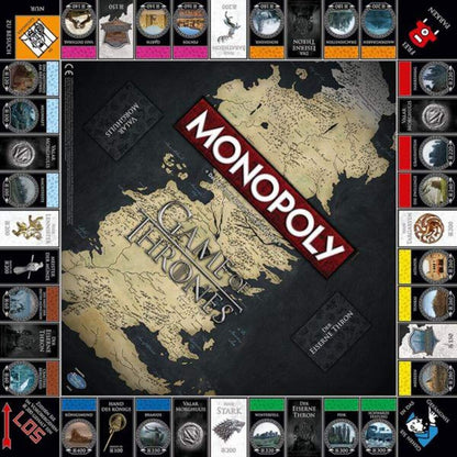 Winning Moves Monopoly Games of Thrones Collectors Edition