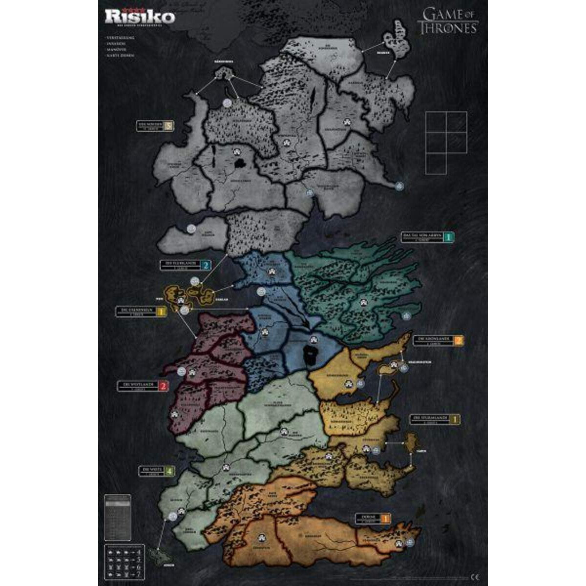 Winning Moves Risiko Games of Thrones Die Gefecht-Edition