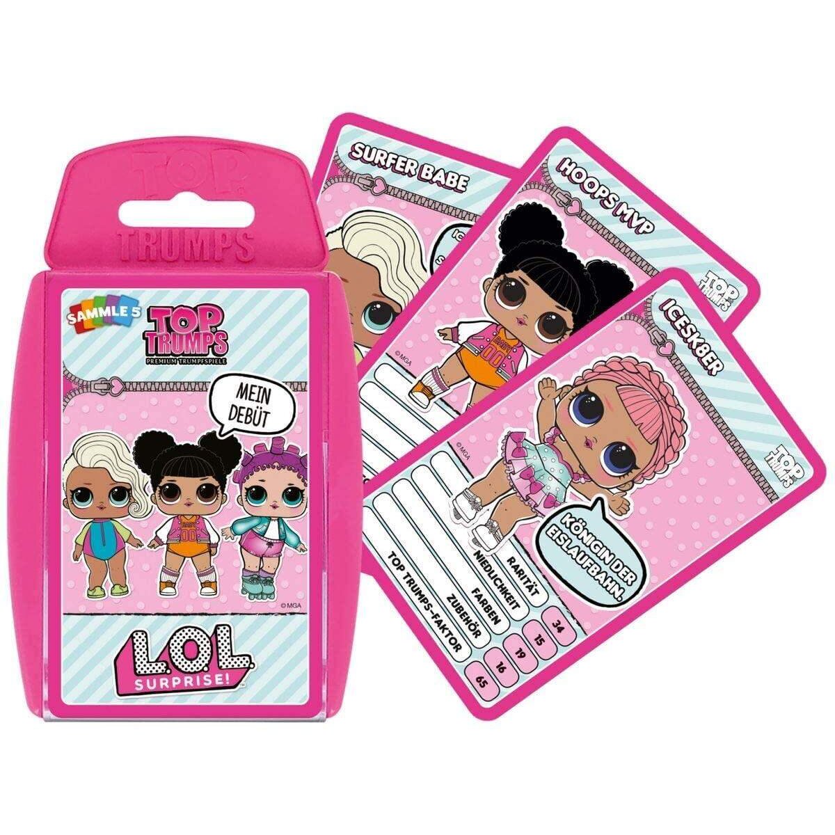 Winning Moves Top Trumps L.O.L. Suprise Glitter Queen Trumpfspiel
