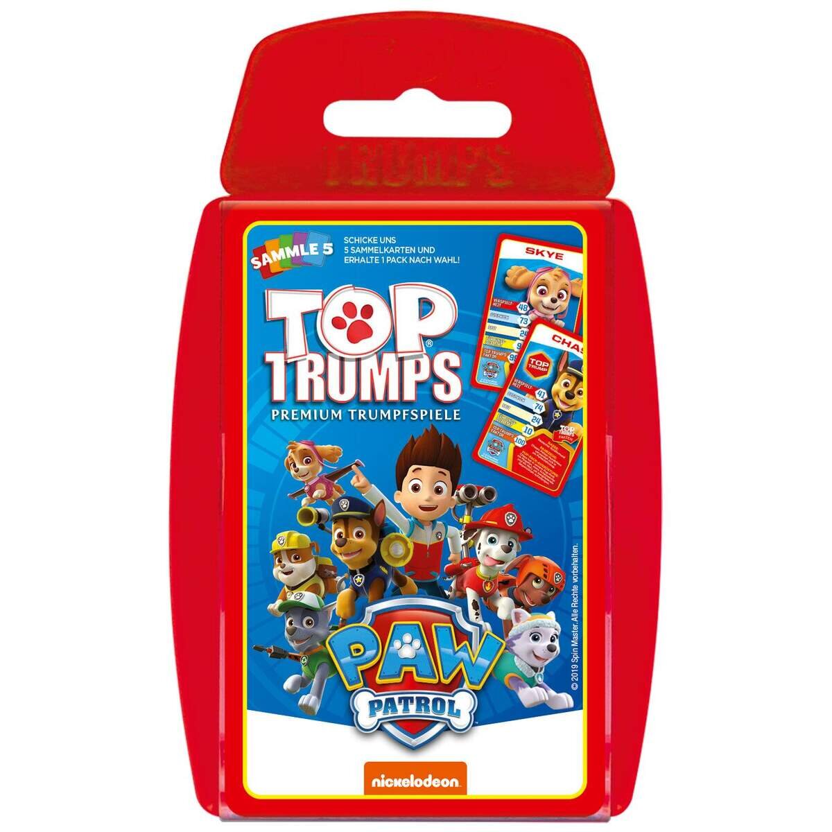 Winning Moves Top Trumps Paw Patrol