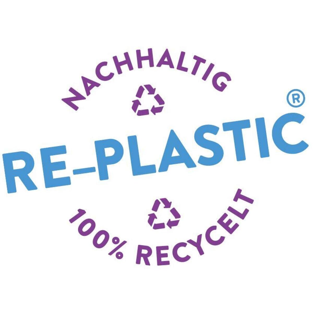 Wissner RE-Plastic® Rechenkette mit 20 Kugeln in rot/blau
