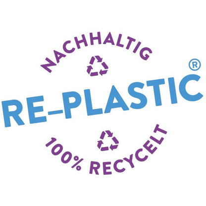Wissner RE-Plastic® Rechenkette mit 20 Kugeln in rot/blau