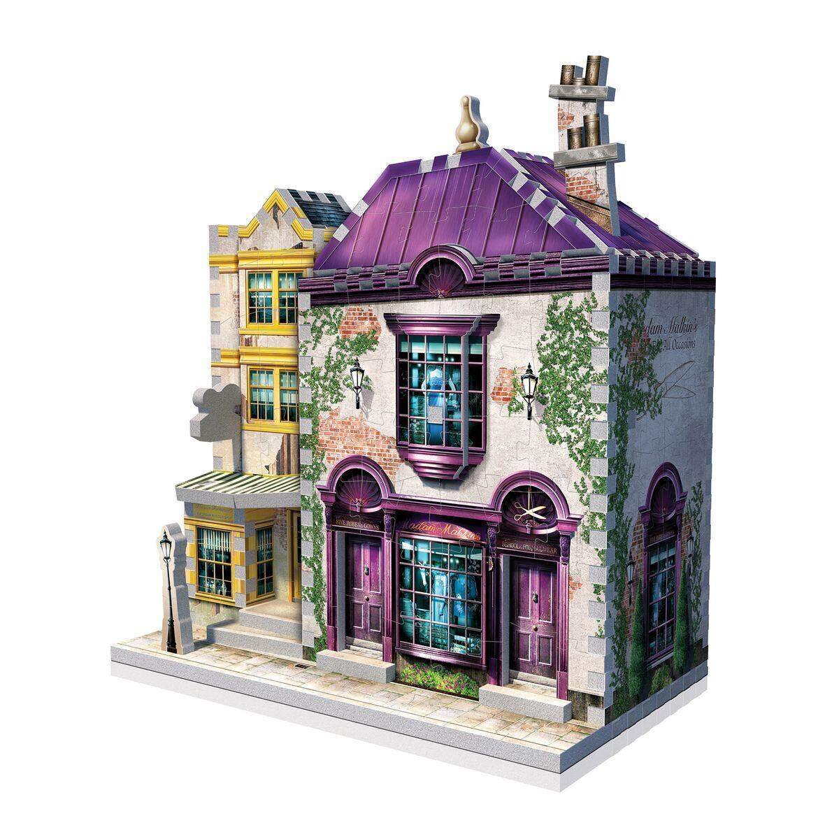 Wrebbit 3D Puzzle Harry Potter™ - Madam Malkin's™ and Florean Fortescue's Ice Cream™, 290 Teile