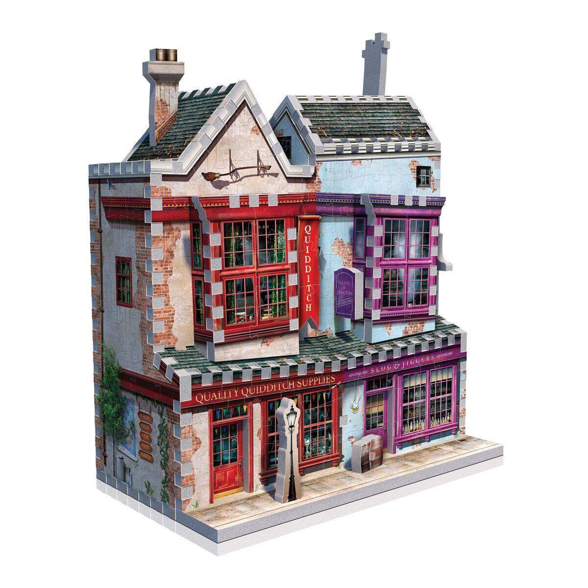Wrebbit 3D Puzzle Harry Potter™ - Quality Quidditch Supplies™ and Slug and Jiggers™, 305 Teile