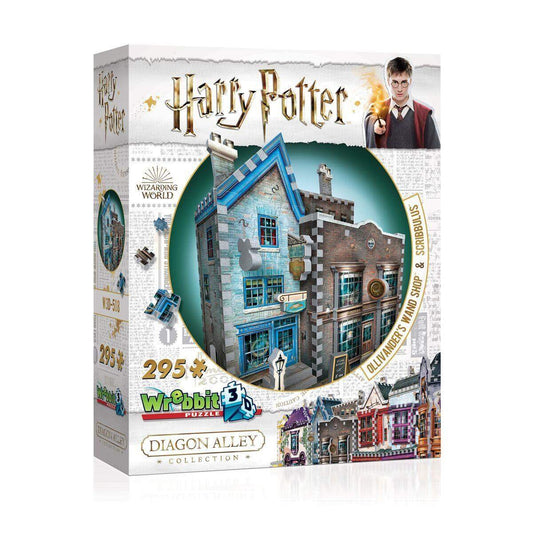 Wrebbit 3D Puzzle Harry Potter™ - Ollivander’s™ Maker of Fine Wands und Scribbulus™, 295 Teile