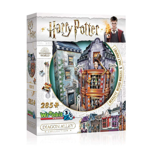 Wrebbit 3D Puzzle Harry Potter™ - Weasley's Wizard Wheezes and Daily Prophet™, 285 Teile