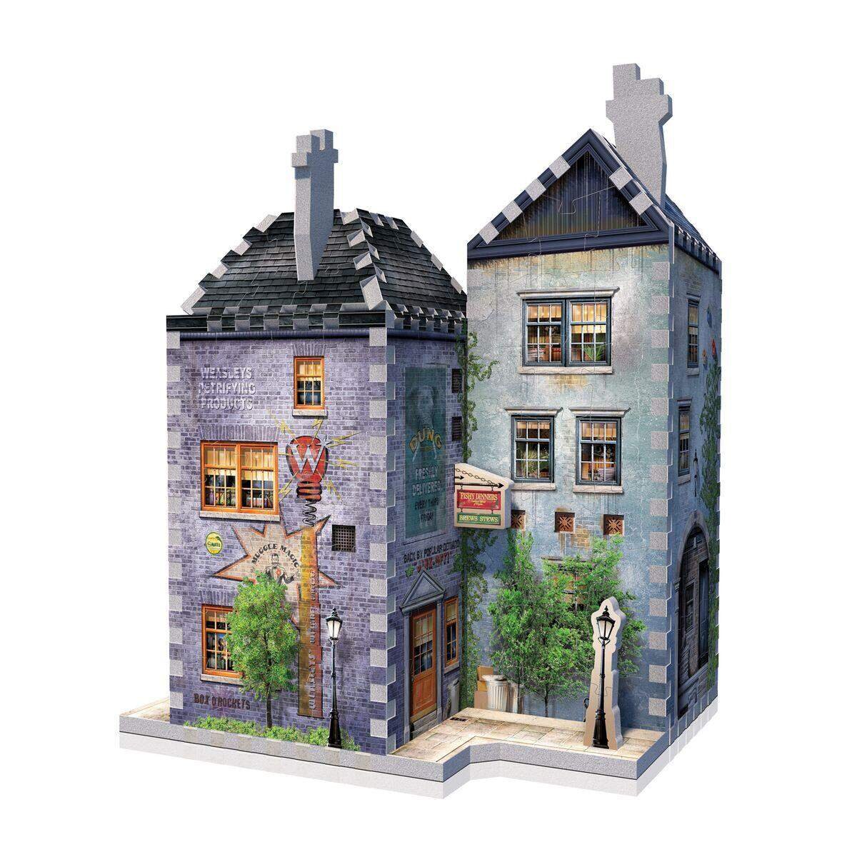 Wrebbit 3D Puzzle Harry Potter™ - Weasley's Wizard Wheezes and Daily Prophet™, 285 Teile