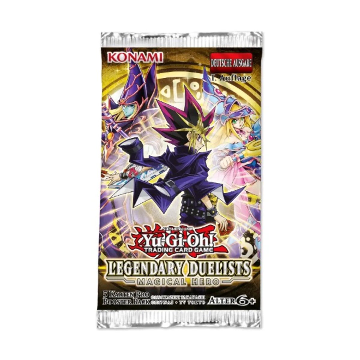 Yu Gi Oh! Legendary Duelists: Magical Hero, 1 Booster, deutsche Ausgabe
