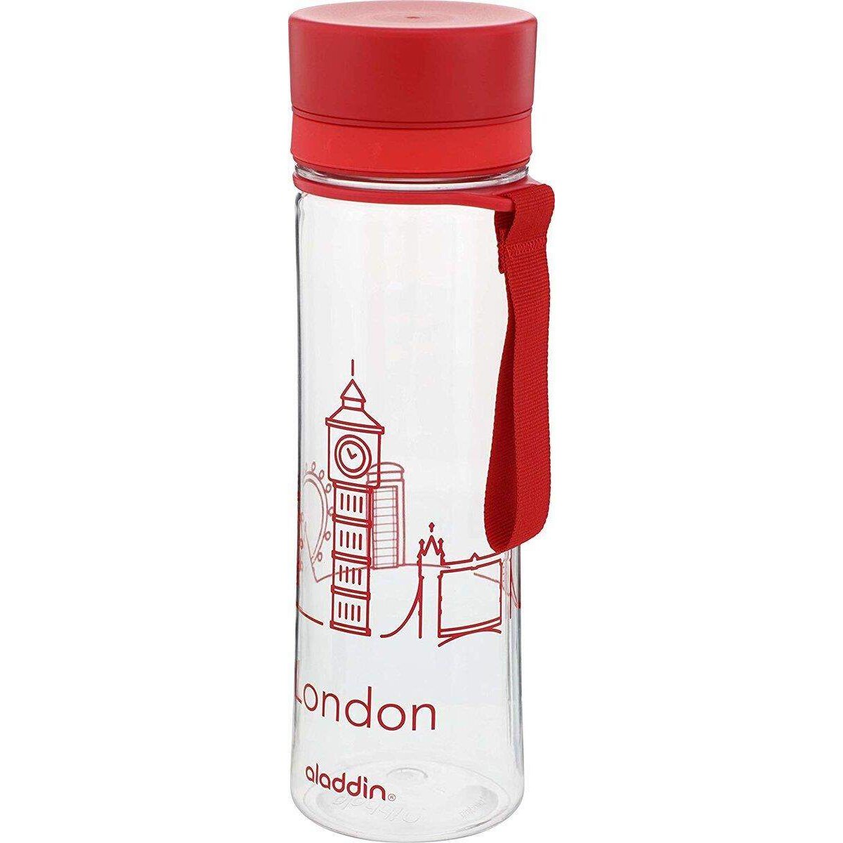 Zielonka AVEO Trinkflasche London rot, 600 ml