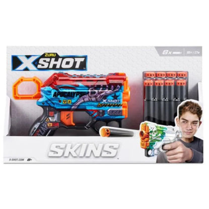 Zuru X-Shot Skins Menace Blaster Apocalypse