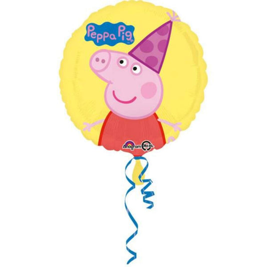 amscan Folienballon Peppa Pig, 43cm