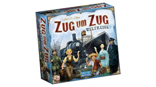 Asmodee Days of Wonder Zug um Zug Weltreise Grundspiel