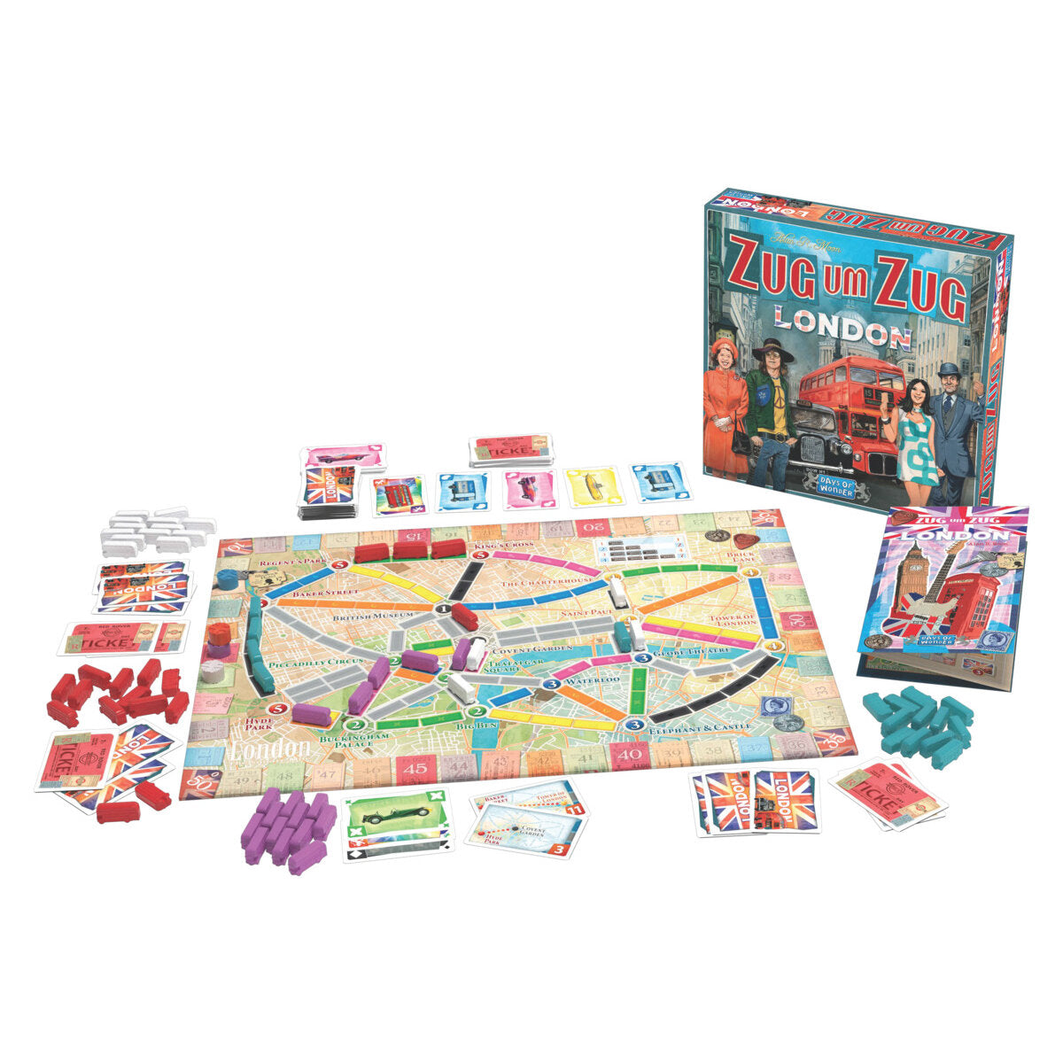 Asmodee Days of Wonder Zug um Zug London