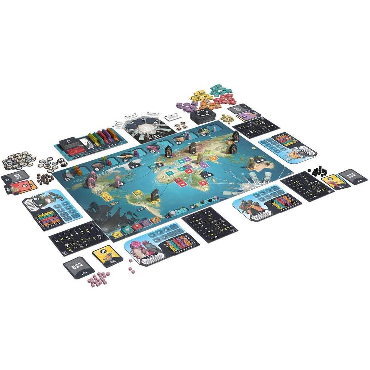 Asmodee Excavation Earth, Grundspiel, Expertenspiel, Deutsch