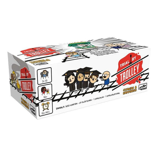Asmodee Lucky Duck Games Trial by Trolley