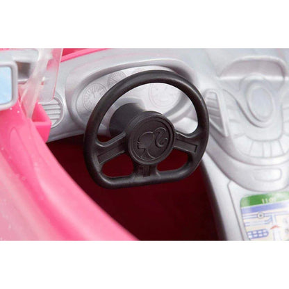 Barbie Puppe und Cabrio Auto in pink