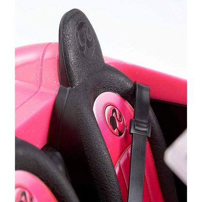 Barbie Puppe und Cabrio Auto in pink