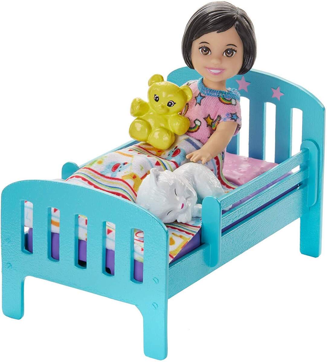 Barbie Skipper Babysitters Spielset inklusive 2 Puppen und Zubehör