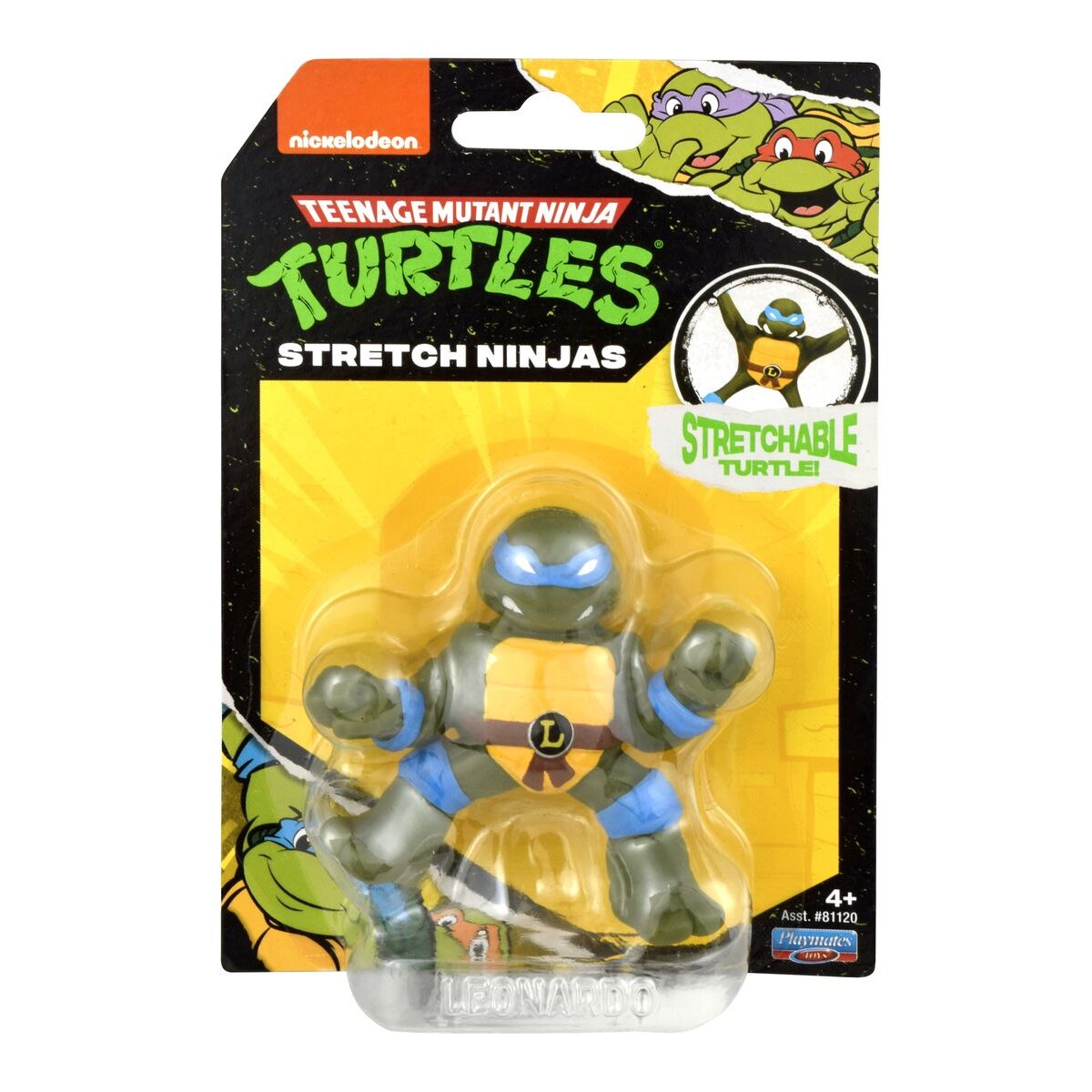 Boti Ninja Turtles Classic Mini Ninja 6 cm, 1 Stück, 4-fach sortiert
