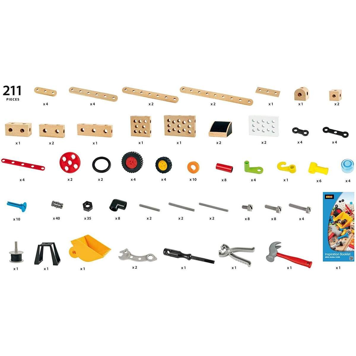 BRIO Builder Kindergartenset 210-teilig