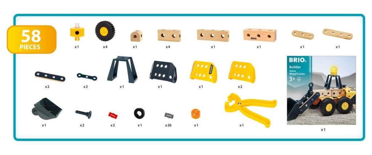 BRIO Builder Volvo Frontlader
