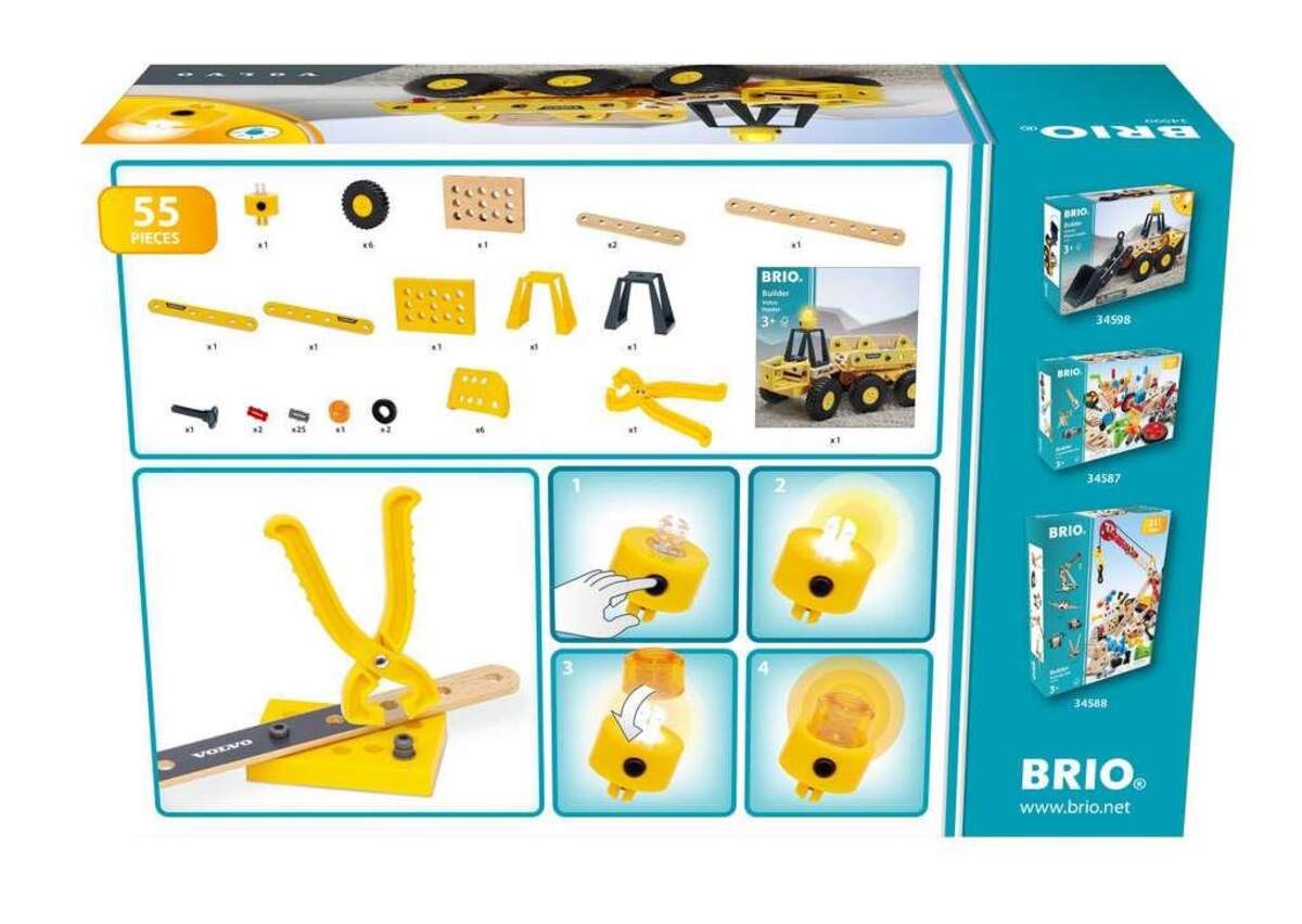 BRIO Builder Volvo Muldenkipper