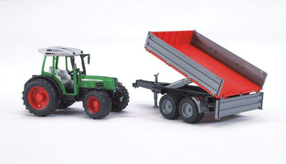 BRUDER® 2104 Fendt 209 S mit Bordwandanhänger