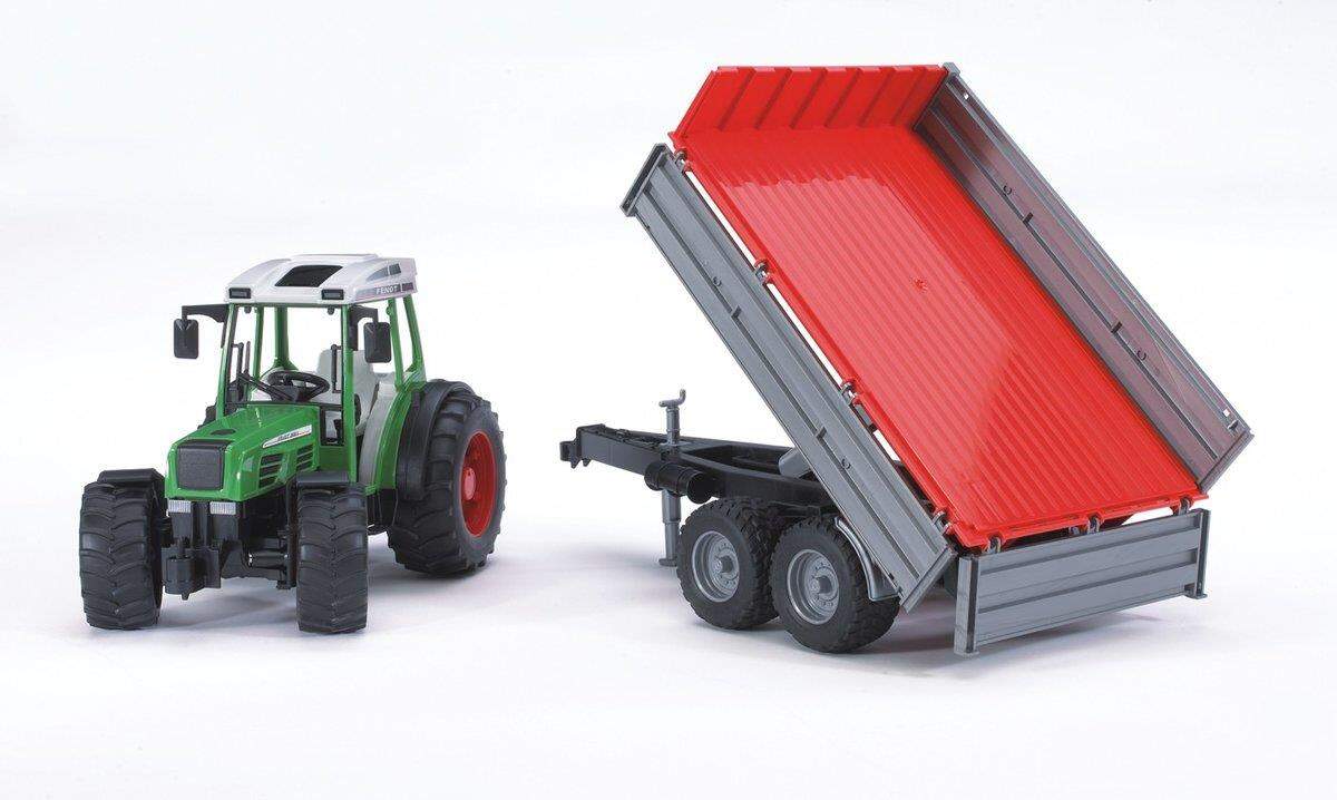 BRUDER® 2104 Fendt 209 S mit Bordwandanhänger