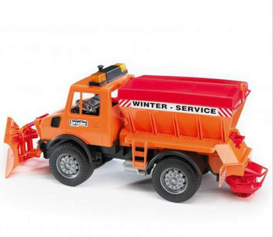 BRUDER® 2572 MB-Unimog Winterdienst mit Räumschild