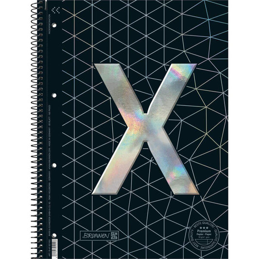 BRUNNEN Collegeblock Premium Xtreme A4 liniert, mit Randlinie innen und außen, Lin. 27