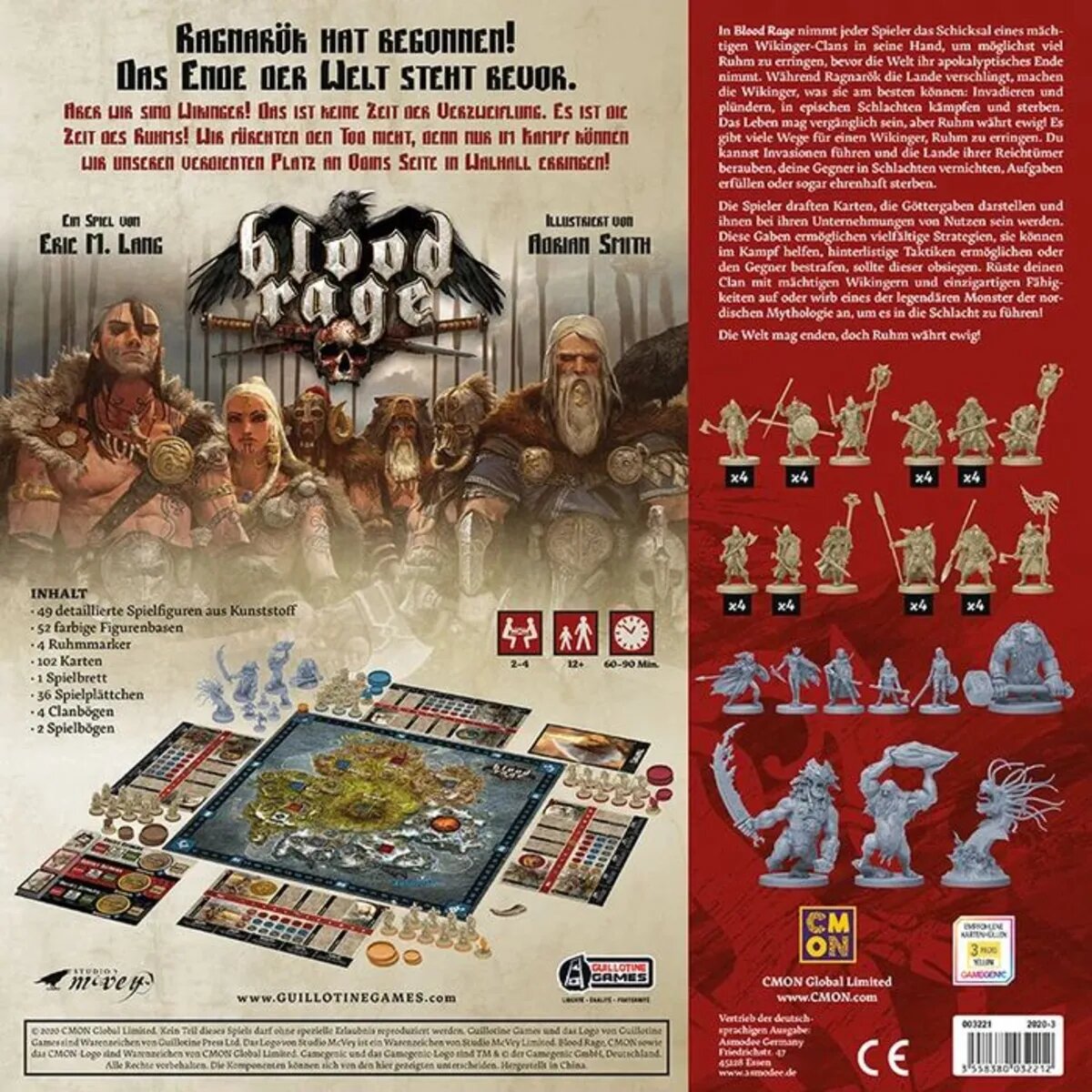 Asmodee CMON Blood Rage