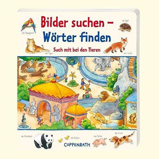 Coppenrath Verlag Bilder suchen - Wörter finden: Such mit bei den Tieren