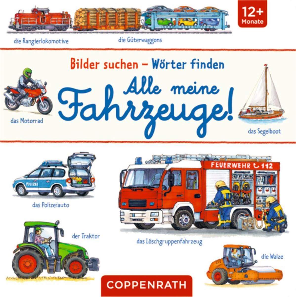 Coppenrath Verlag Bilder suchen - Wörter finden: Alle meine Fahrzeuge!