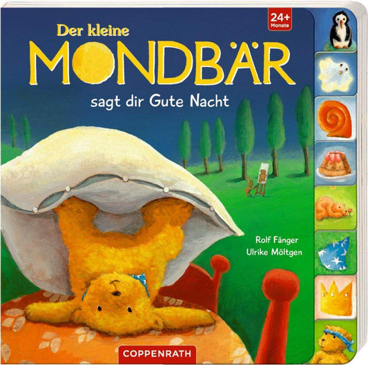 Coppenrath Verlag Der kleine Mondbär sagt dir Gute Nacht (Pappe mit Register)