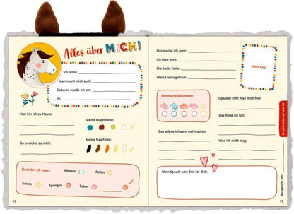 Coppenrath Verlag Freundebuch: Kuschelfreunde - Meine Freunde (Pony)