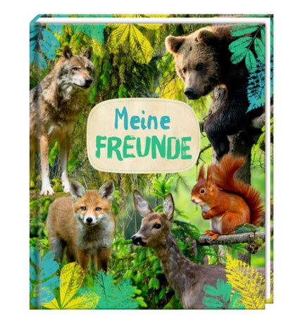 Coppenrath Verlag Freundebuch Meine Freunde Nature Zoom