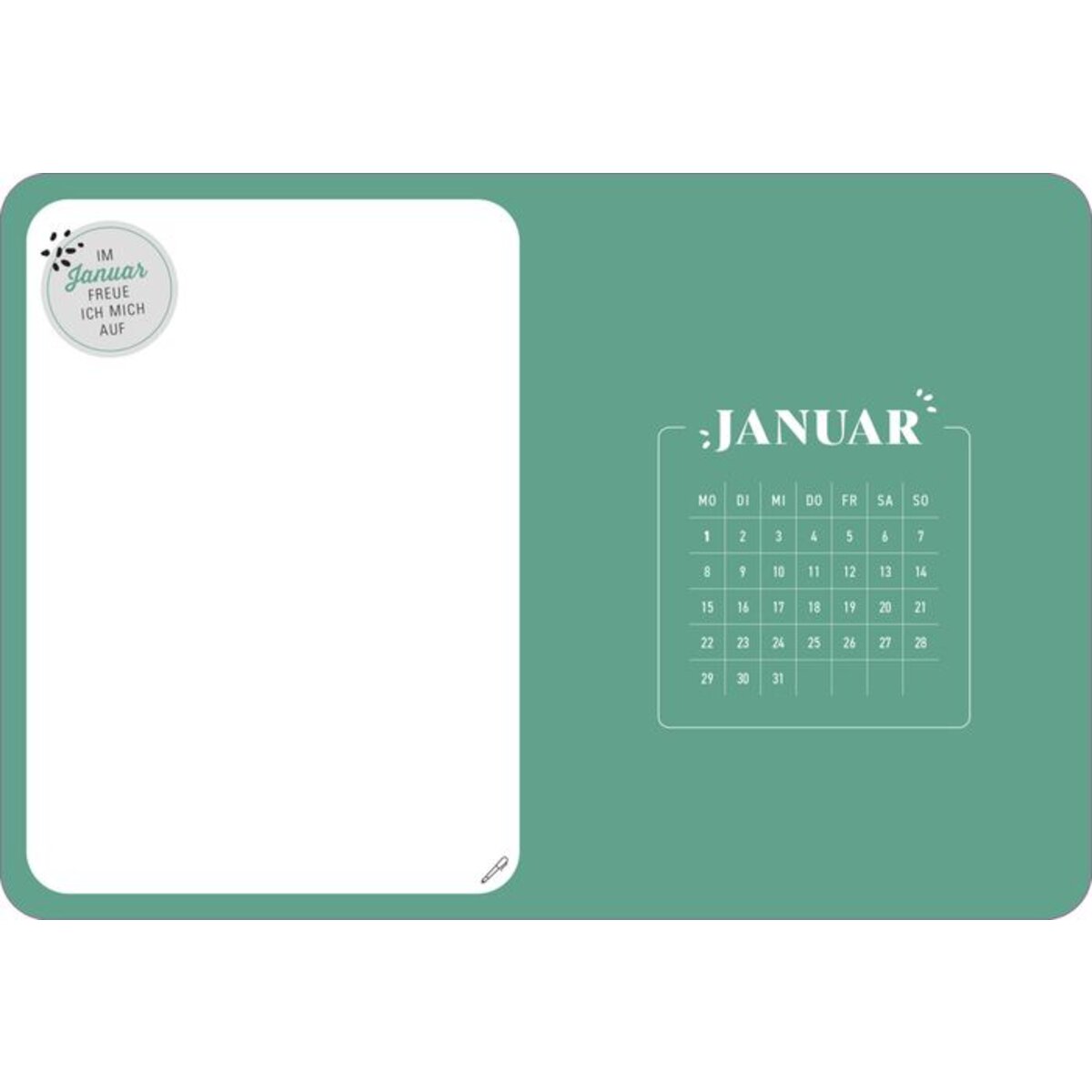 Coppenrath Verlag Kleiner Wochenkalender: Mein Jahr 2024 - Blätter