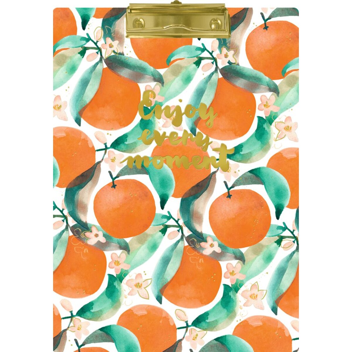 Coppenrath Verlag Klemmbrett DIN A4 - All about orange