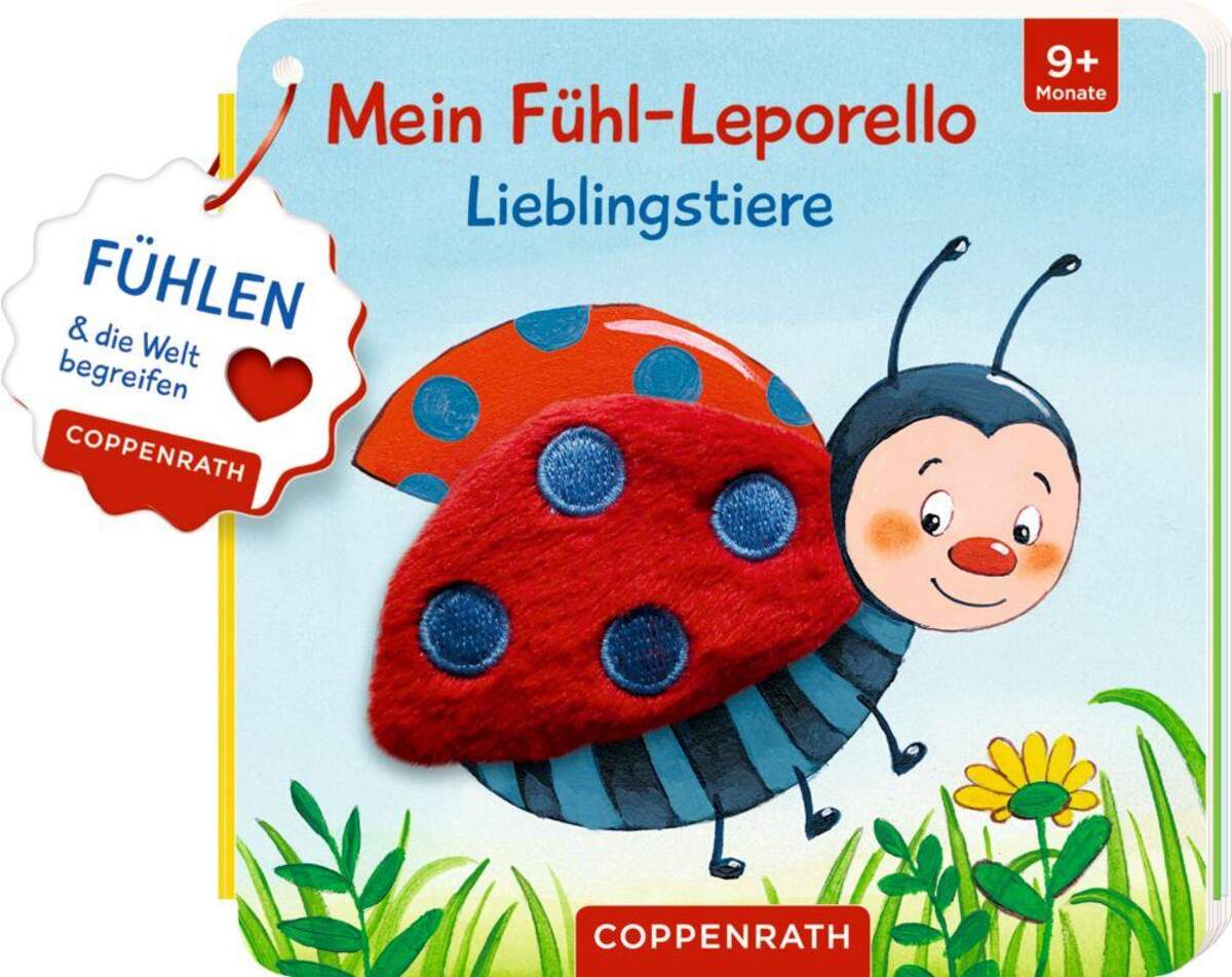 Coppenrath Verlag Mein Fühl-Leporello Lieblingstiere